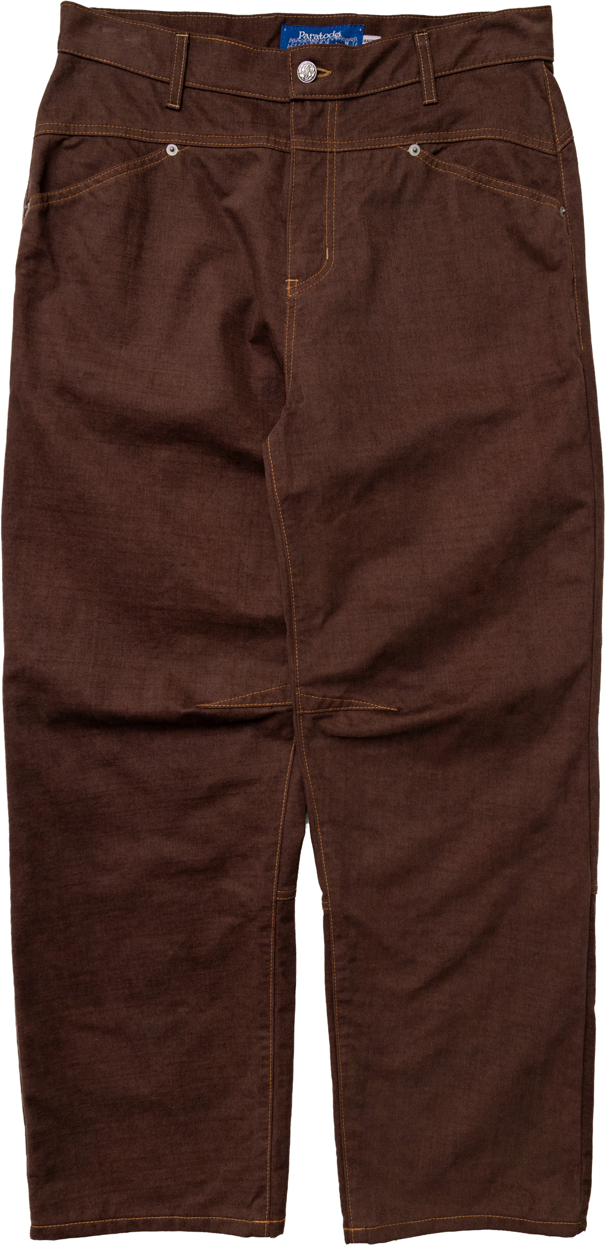 (PRE-ORDER) Saxon Jeans: Brown Brushed Twill