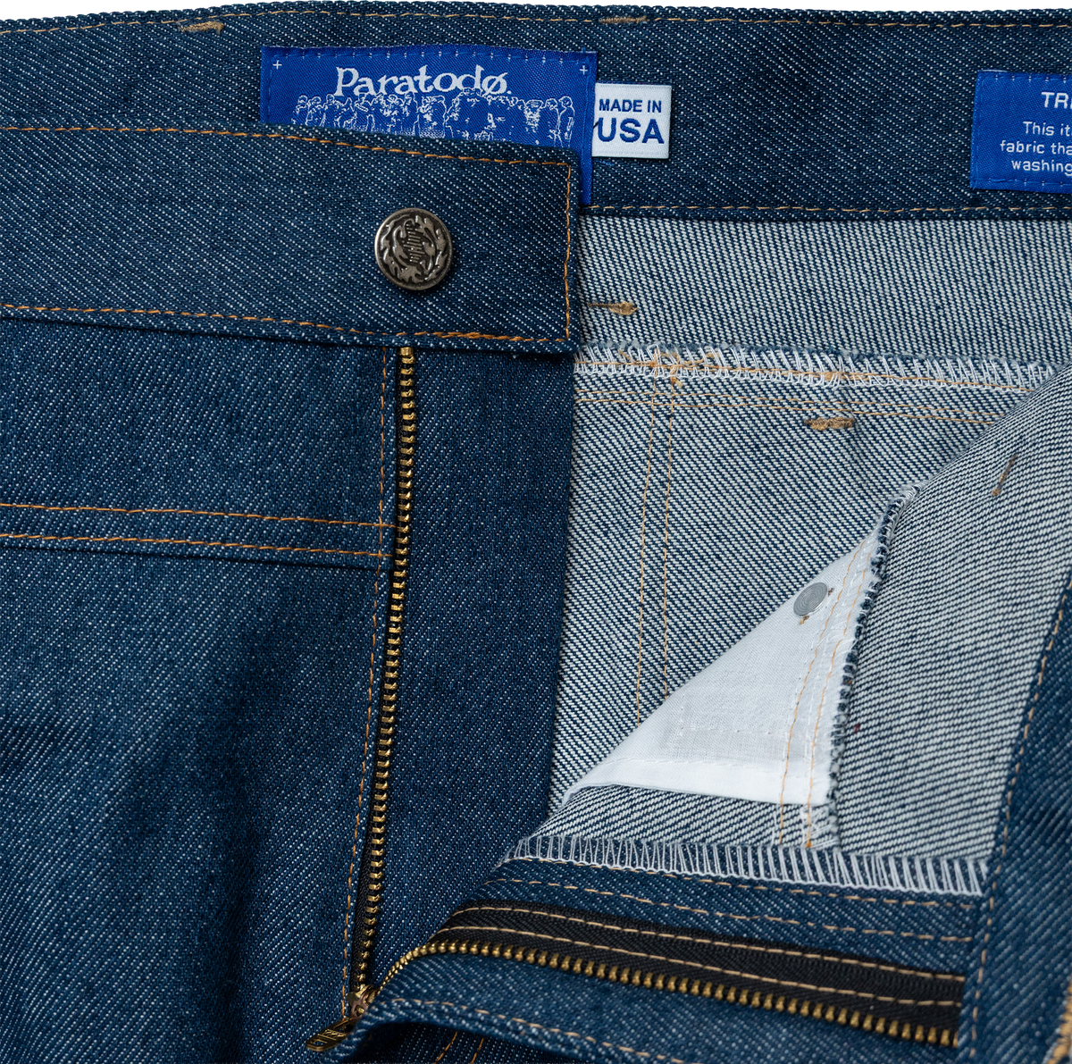 (PRE-ORDER) Saxon Jeans: Indigo Nep Denim