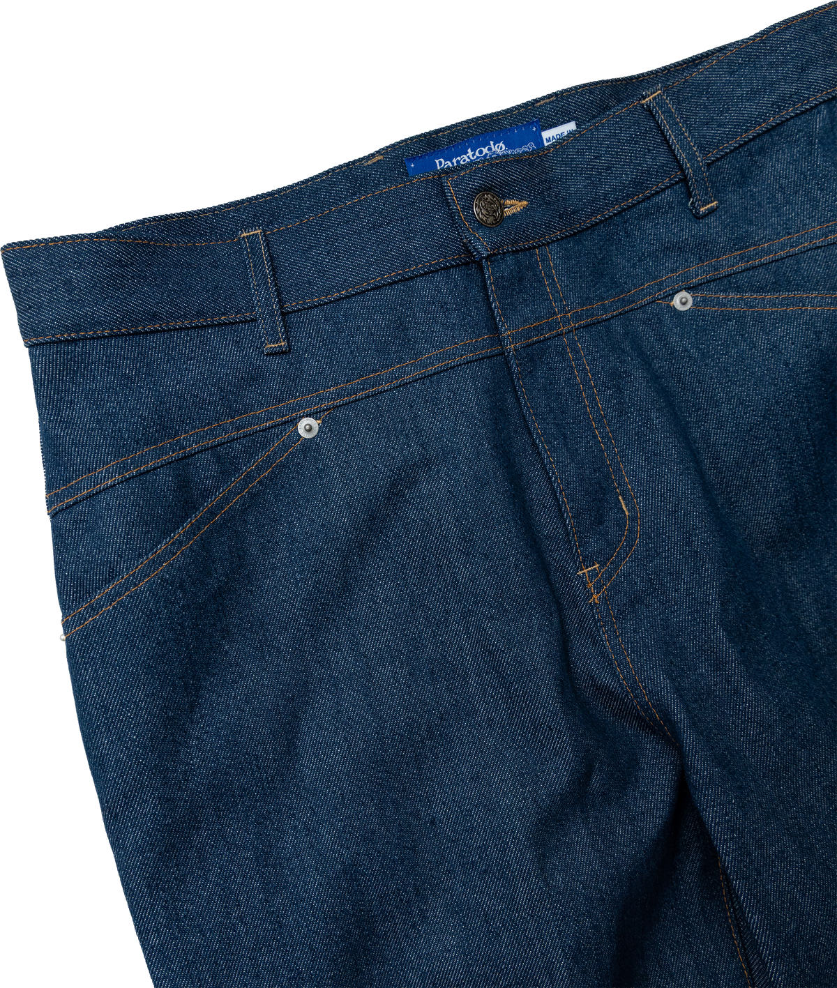 (PRE-ORDER) Saxon Jeans: Indigo Nep Denim