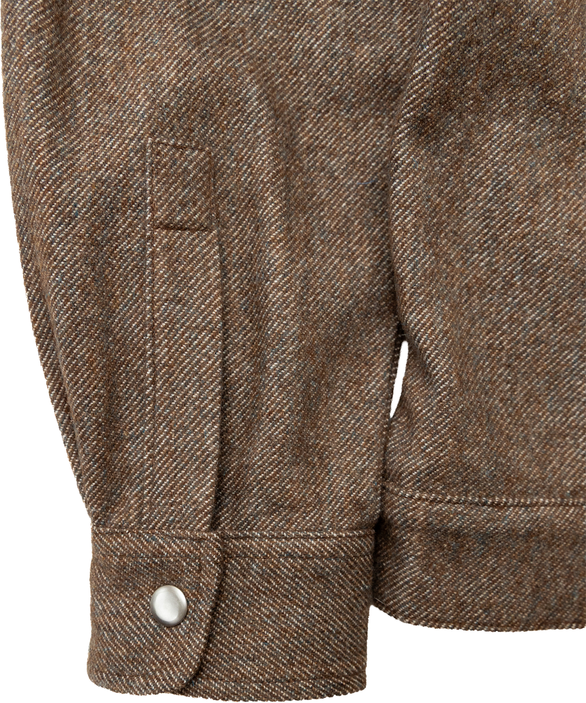 '75 London Overshirt: Nature Woolen Twill