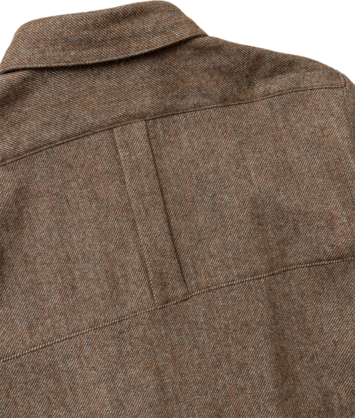 '75 London Overshirt: Nature Woolen Twill