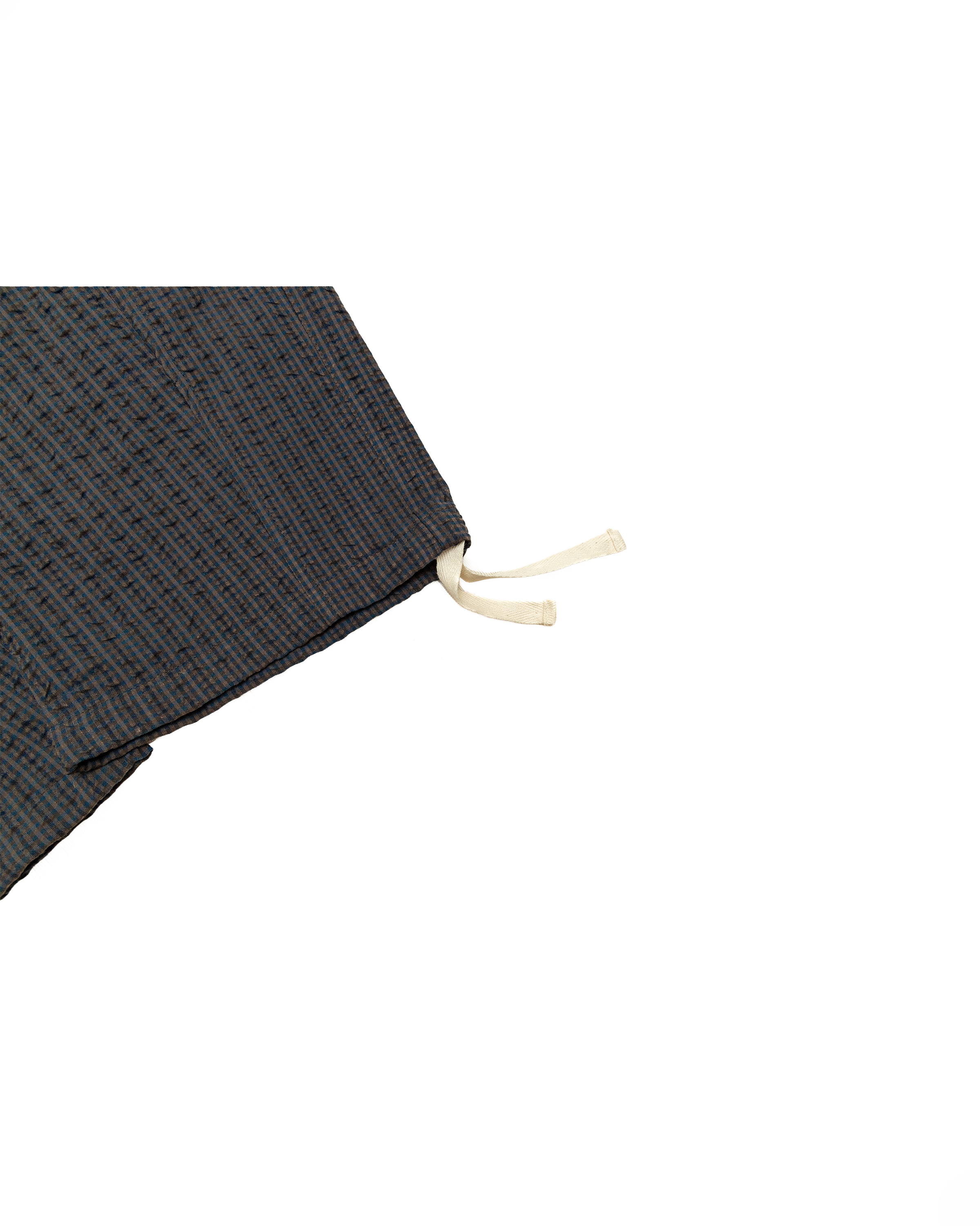 Osage Pant:Night/Maroon Seersucker