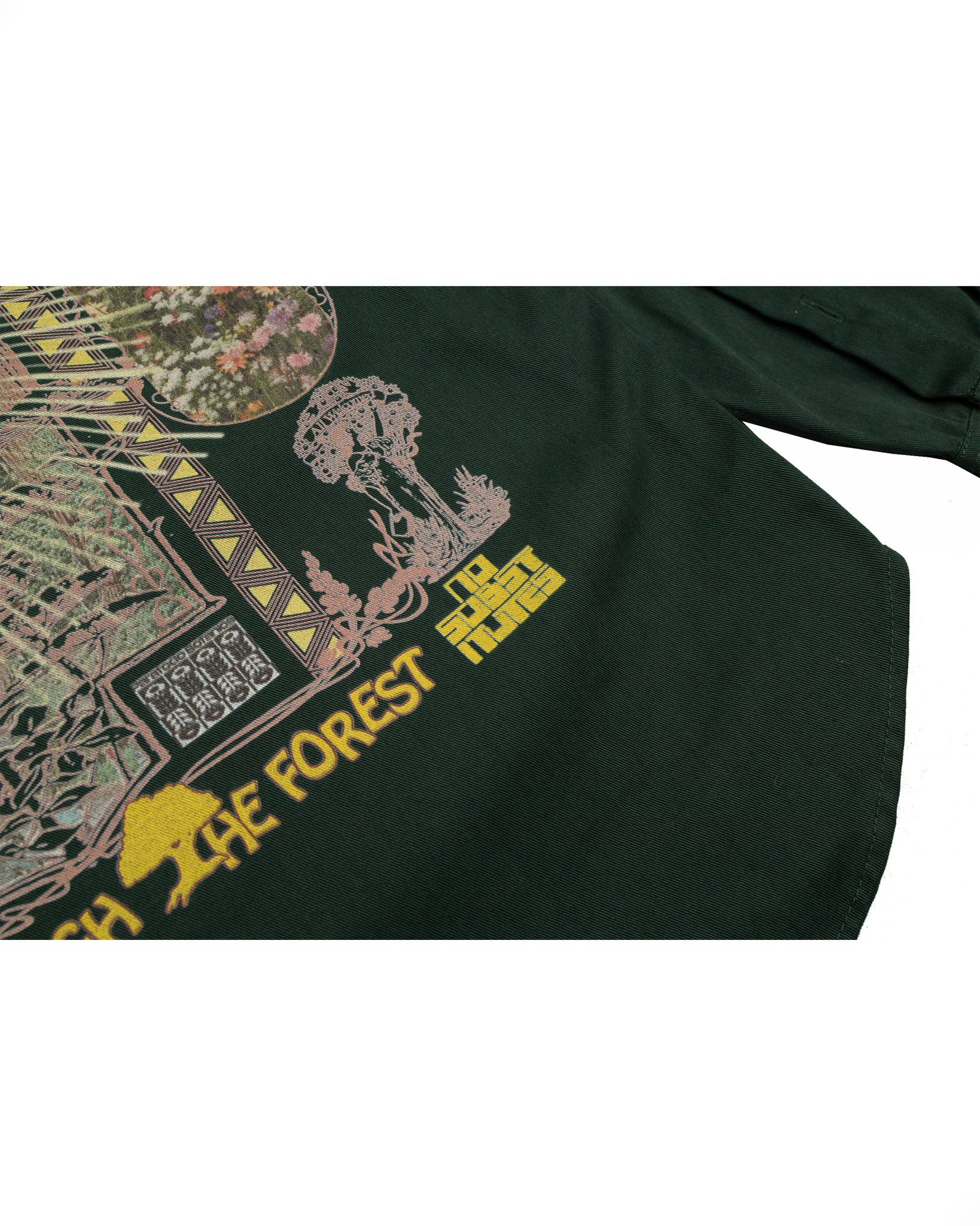 Wondrous Terrain Shirt: Forest green