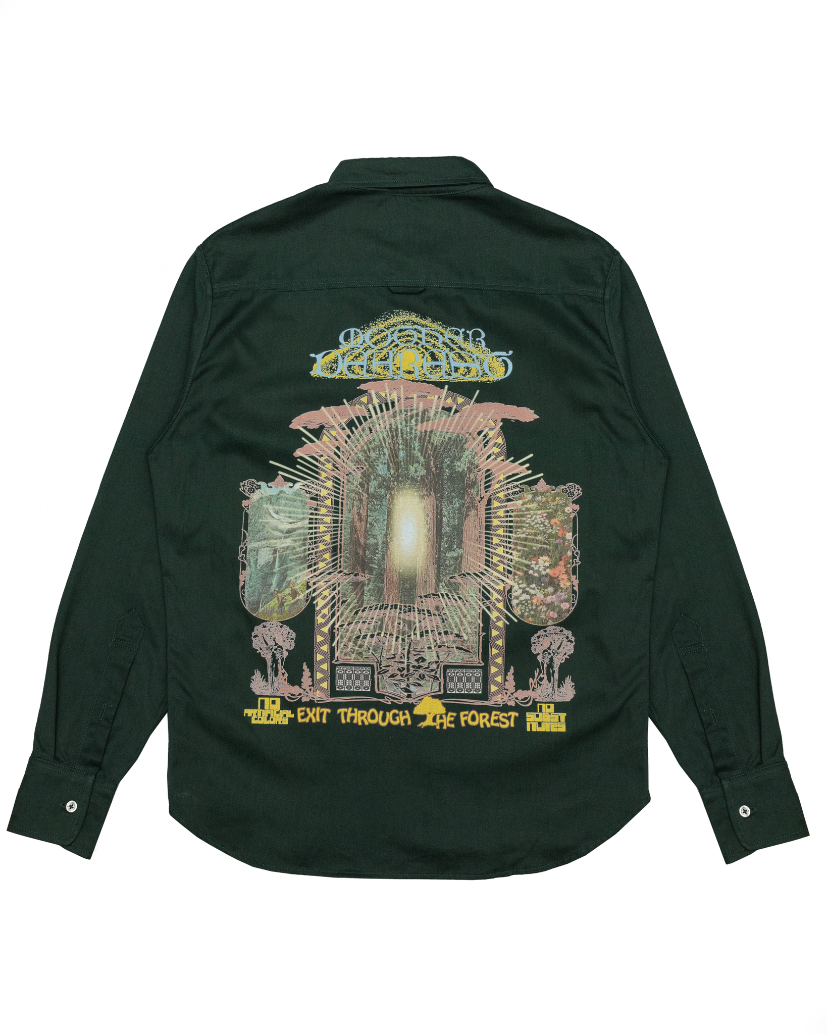 Wondrous Terrain Shirt: Forest green