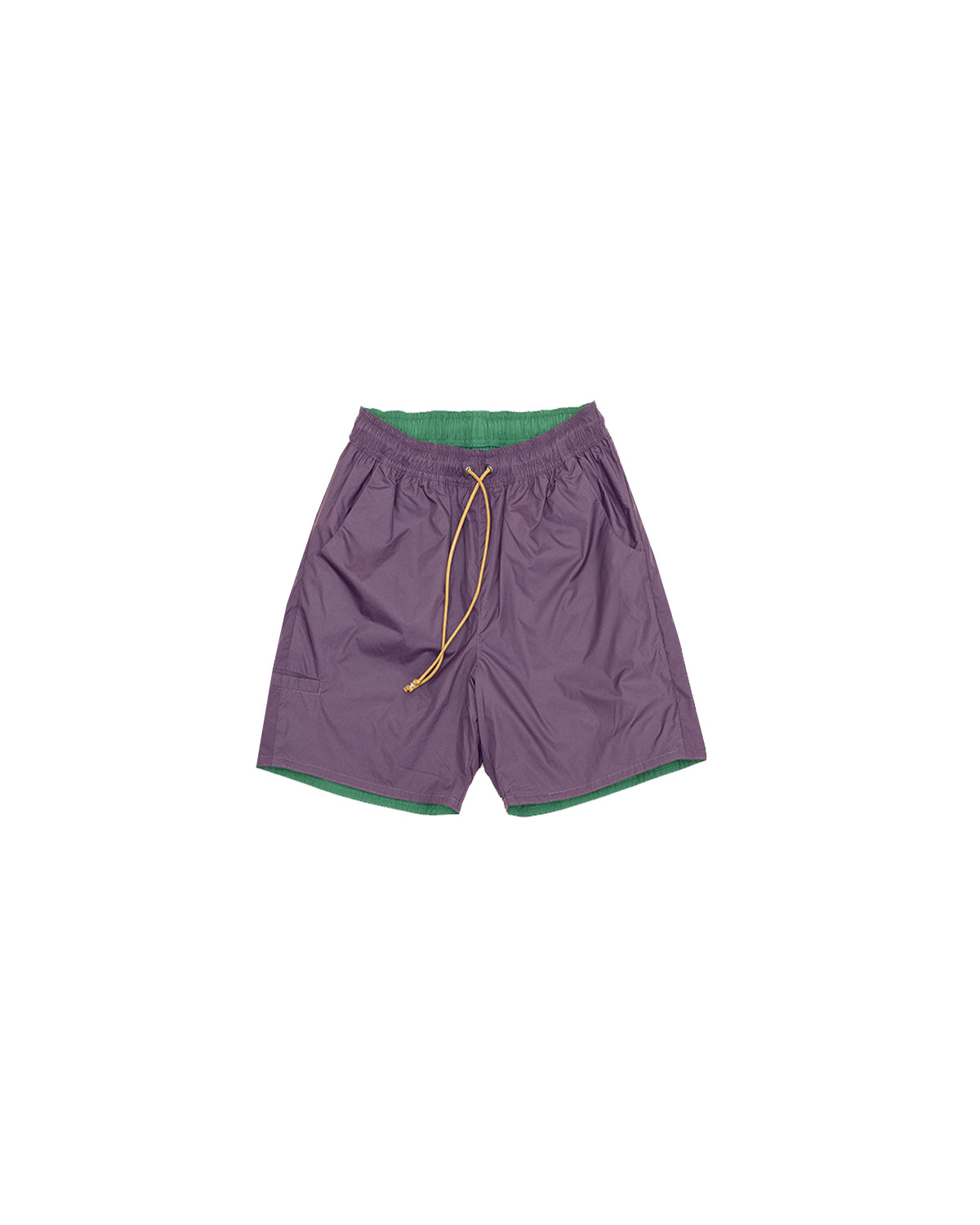 Reversible Pareja Shorts - Clover Green/Grape